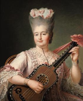 Porträt von Marie-Clothilde von Frankreich (1759-1802), auch bekannt als Madame Clothilde, Königin v