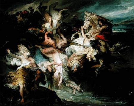The Defeat of the Teutons and the Cimbri by Gaius Marius (c.157-86 BC) von François-Joseph Heim
