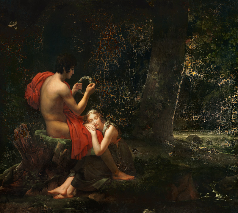 Daphnis and Chloe von François Pascal Simon Gérard