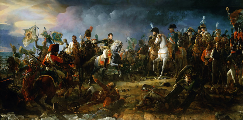 Die Schlacht bei Austerlitz am 2. Dezember 1805 von François Pascal Simon Gérard