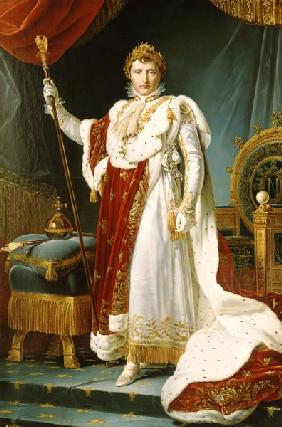 Napoleon Bonaparte im Krönungsornat. Kopie