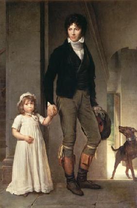 Jean-Baptiste Isabey mit seiner Tochter