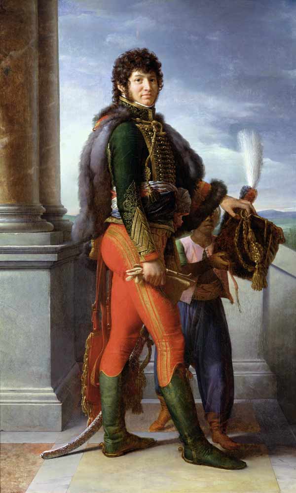 Joachim Murat (1767-1815) von François Pascal Simon Gérard