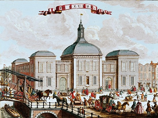 The Stock Exchange, Amsterdam von Francois van Bleyswyck