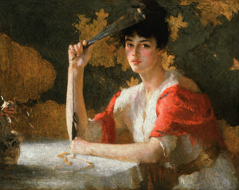 Red and Gold von Frank Weston Benson