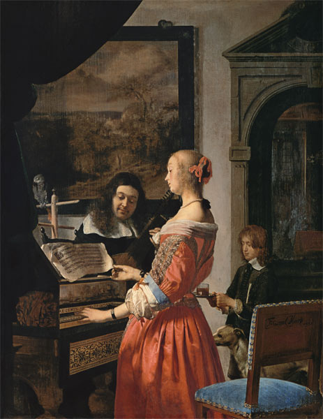 Hauskonzert. von Frans van Mieris d.Ä.