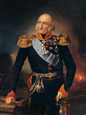 Porträt des Generalfeldmarschalls Ludwig Adolf Peter Graf zu Sayn-Wittgenstein (1769-1843)