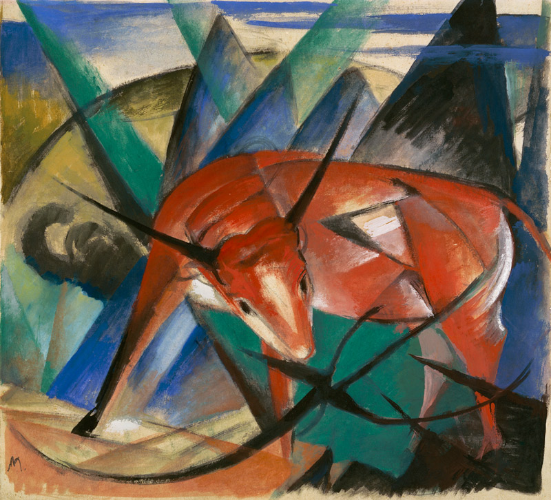 Stier von Franz Marc