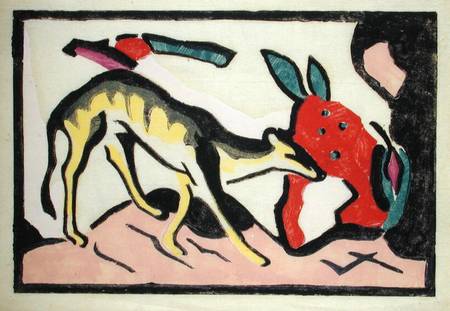 Faultier von Franz Marc