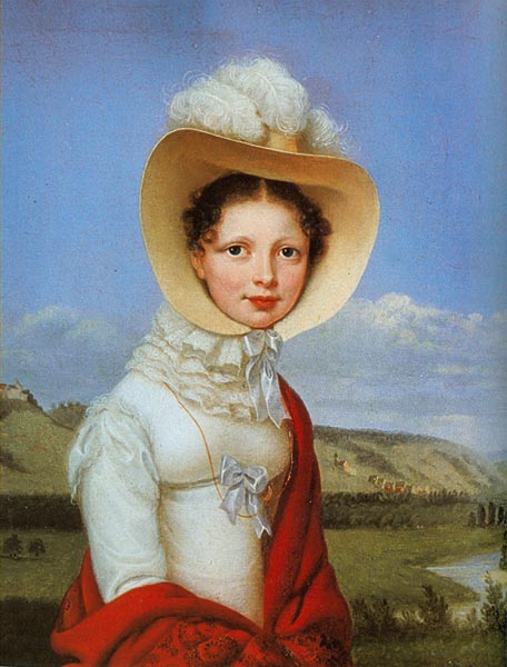 Großfürstin Katharina Pawlowna von Russland (1788-1819), Königin von Württemberg von Franz Seraph Stirnbrand