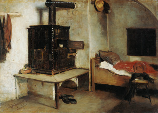 Tiroler Bauernstube von Franz von Defregger