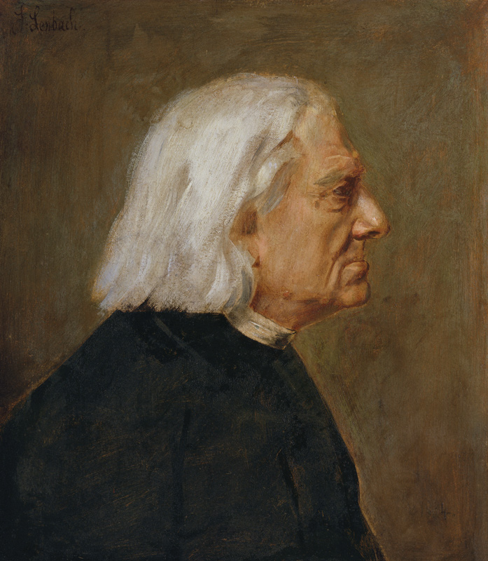Franz Liszt von Franz von Lenbach