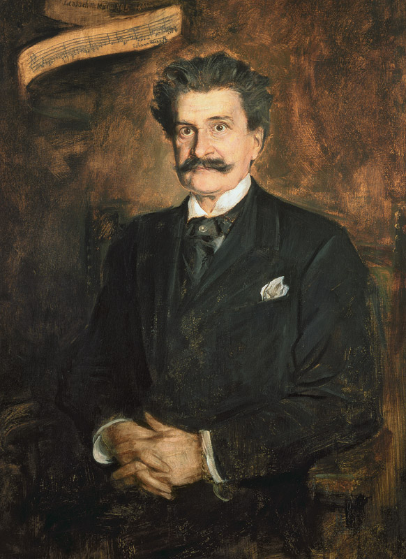 Johann Strauss the Younger von Franz von Lenbach