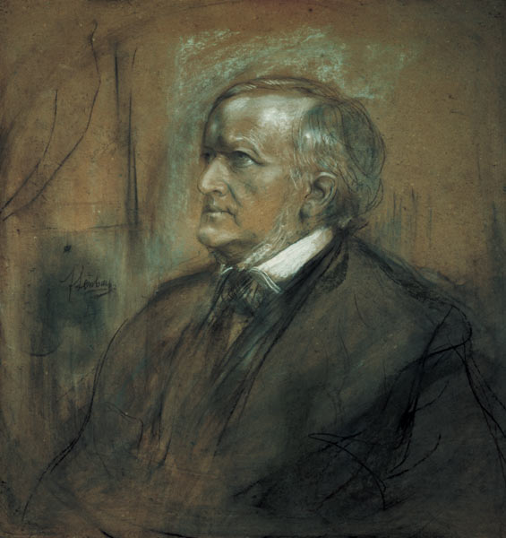 Bildnis Richard Wagner von Franz von Lenbach
