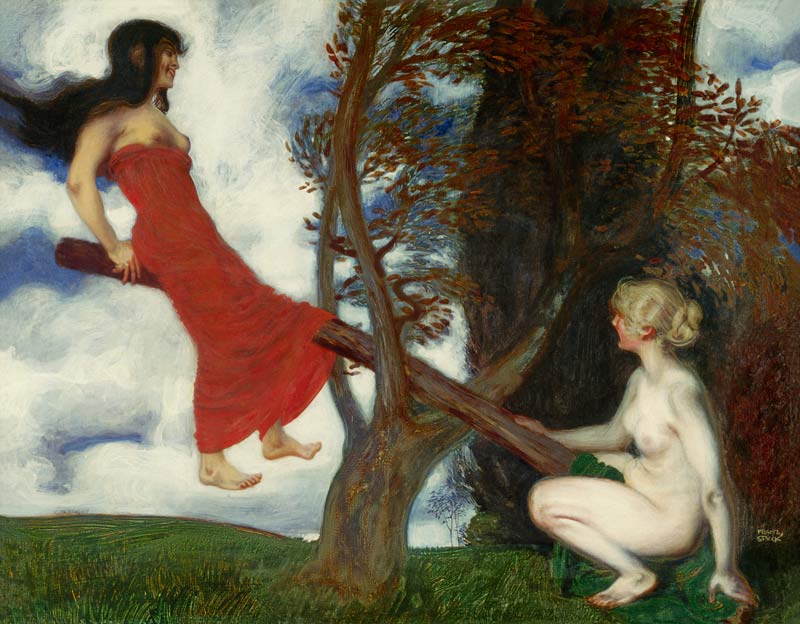 Die Wippe von Franz von Stuck