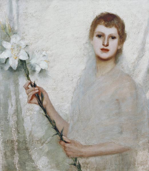 F.v.Stuck / Innocentia / c.1880 von Franz von Stuck