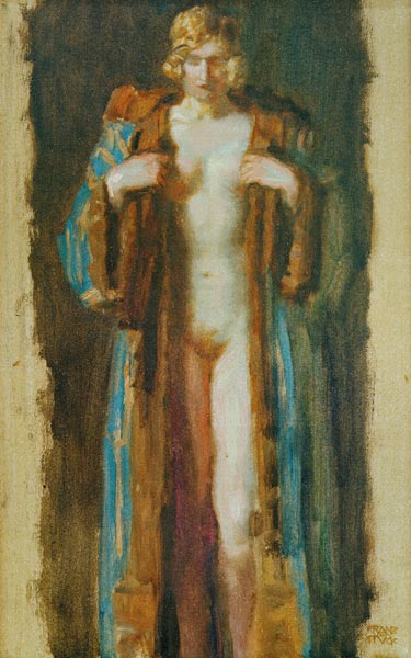 F.v.Stuck / Monna Vanna / Ptg./ c.1920 von Franz von Stuck