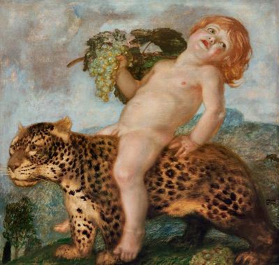 Boy Bacchus on Panther