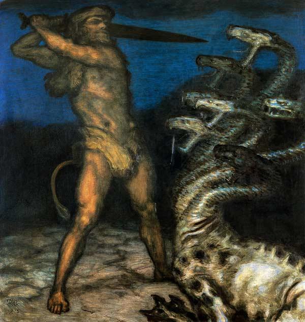 Herkules und die Hydra