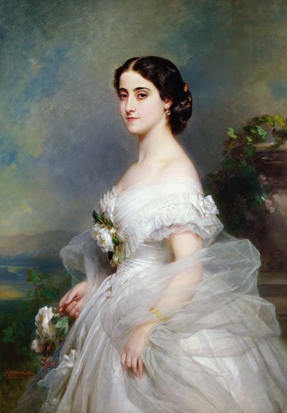 Adelina Patti von Franz Xaver Winterhalter