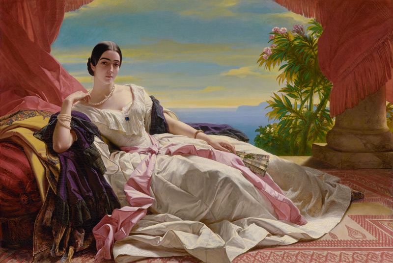 Leonilla Fürstin zu Sayn-Wittgenstein- Sayn von Franz Xaver Winterhalter