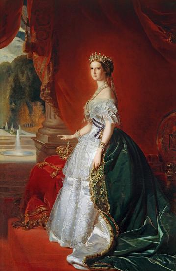 Eugenie, Kaiserin (Napoleon III.) der Franzosen, geb.Gräfin von Montijo und Teba