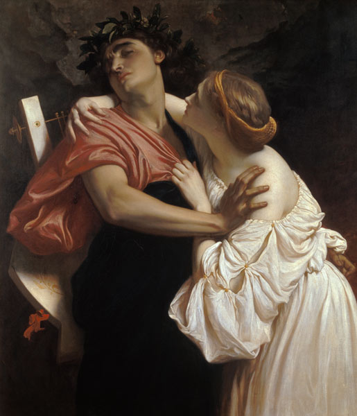 Orpheus and Euridyce von Frederic Leighton