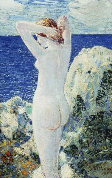 The Bather von Frederick Childe Hassam