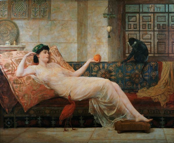 Dolce far niente (Süßes Nichtstum) von Frederick Goodall