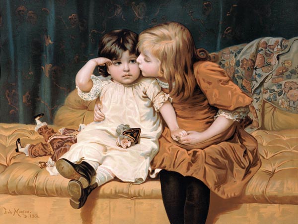 "Never Mind", from a Pears Annual von Frederick Morgan