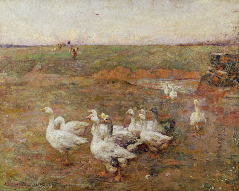 Golden Evening von Frederick William Jackson