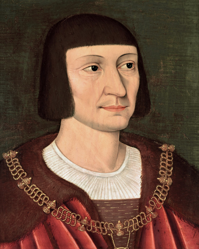 Pierre du Terrail (1476-1524) Chevalier de Bayard (pencil on paper) von French School