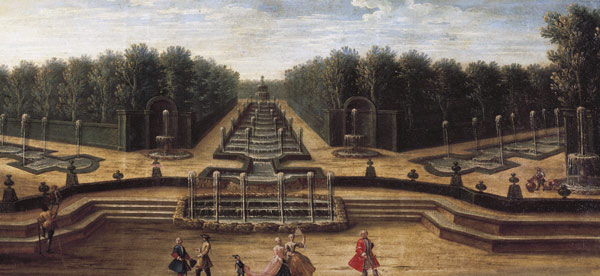 The Theatre d''Eau at Versailles von French School