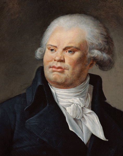 Portrait of Georges Danton (1759-94) von French School