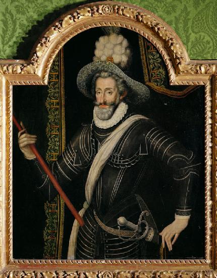 Henri IV (1553-1610) King of France and Navarre c.1595
