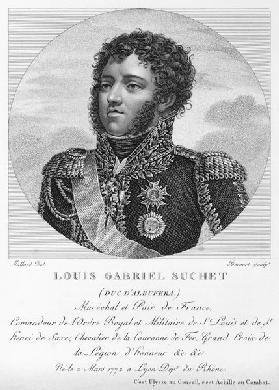 Louis-Gabriel Suchet (1770-1826) Duke of Albufera and Marshal of France