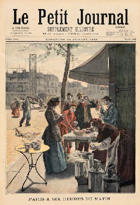 Paris at Six O''Clock in the Morning, from ''Le Petit Journal'