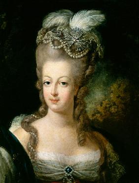 Portrait of Marie-Antoinette de Habsbourg-Lorraine (1750-93)