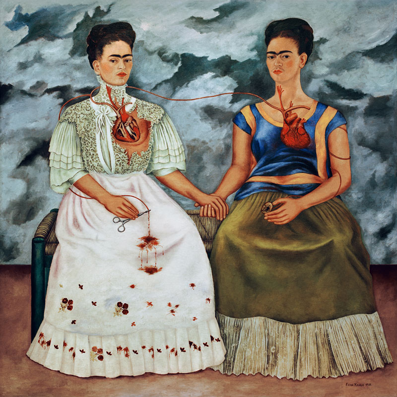 The Two Fridas von Frida Kahlo