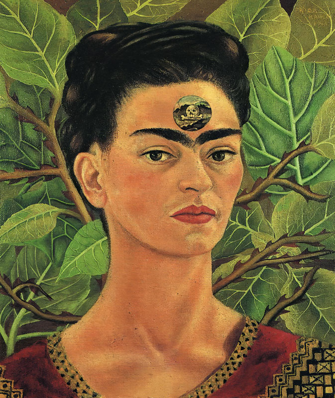 Thinking about Death von Frida Kahlo