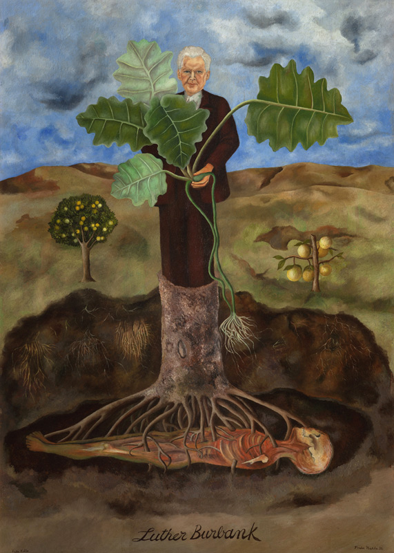 Portrait of Luther Burbank von Frida Kahlo