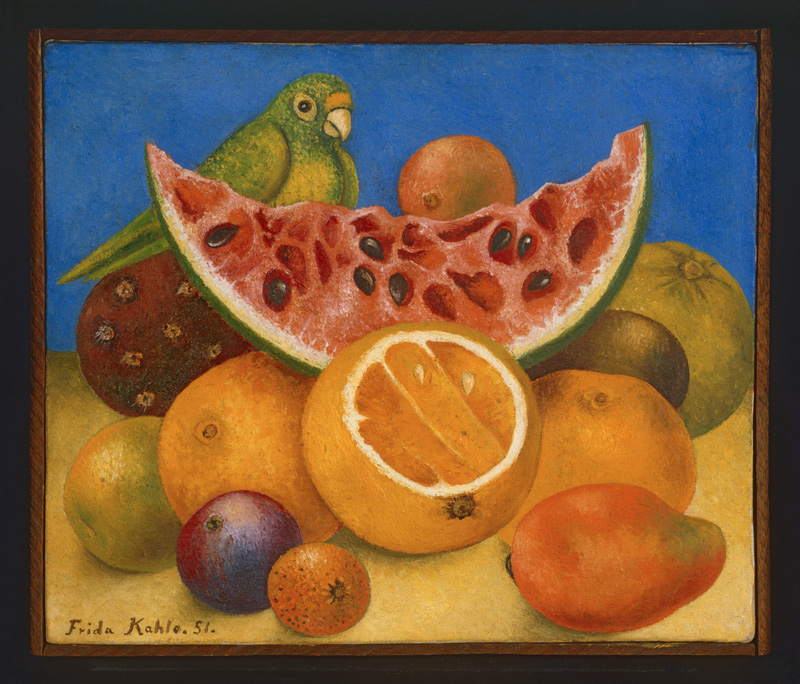 Still Life with Parrot von Frida Kahlo