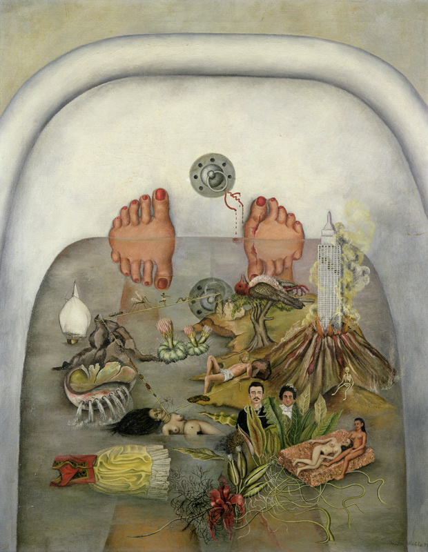 What the water gave me von Frida Kahlo