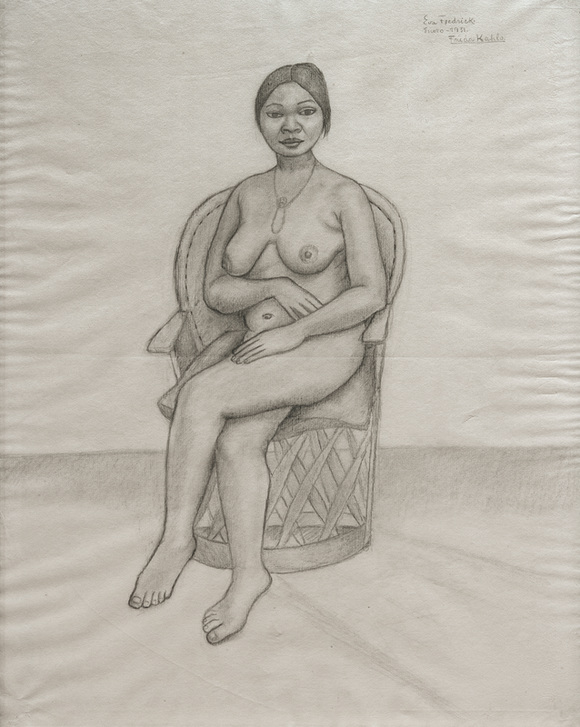 Nude, Eva Frederick von Frida Kahlo