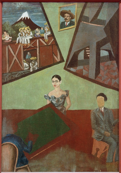 Pancho Villa and Adelita von Frida Kahlo