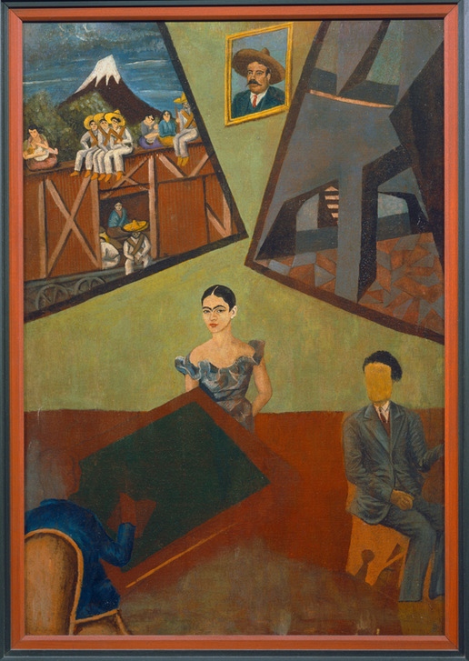 Pancho Villa and Adelita von Frida Kahlo