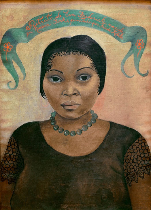 Portrait of Eva Frederick von Frida Kahlo