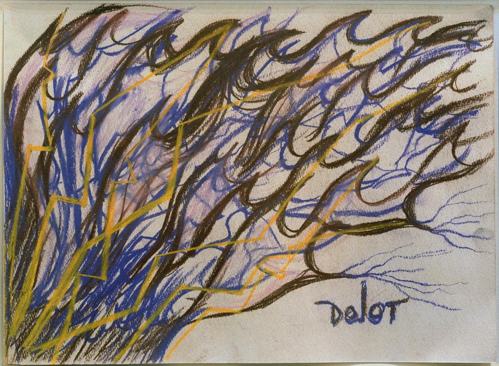 Dolor (Sorrow) von Frida Kahlo