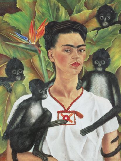 Self Portrait with Monkeys