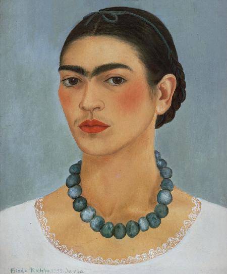 Self-Portrait with Necklace